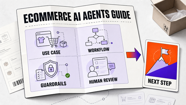 Ecommerce AI Agents Buyer Guide for Operators — Omni Studio workflow visual