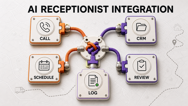 Home-Service AI Receptionist Integration Checklist: CRM, Calendar, Dispatch, and QA — Omni Studio workflow visual