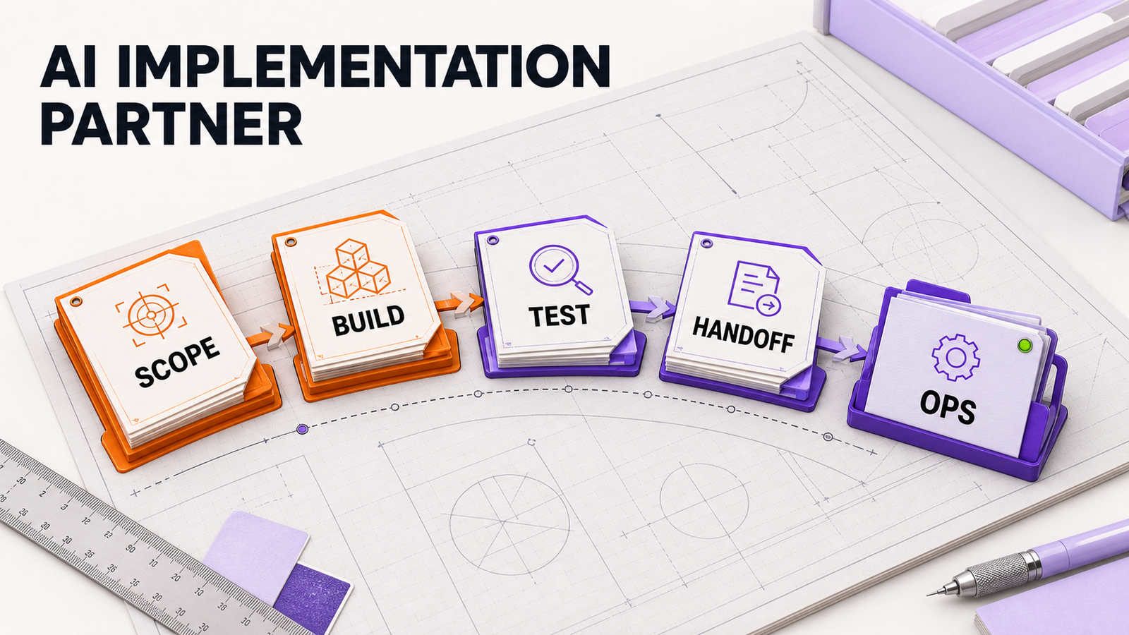 AI Agent Implementation Partner: What To Look For — Omni Studio workflow visual
