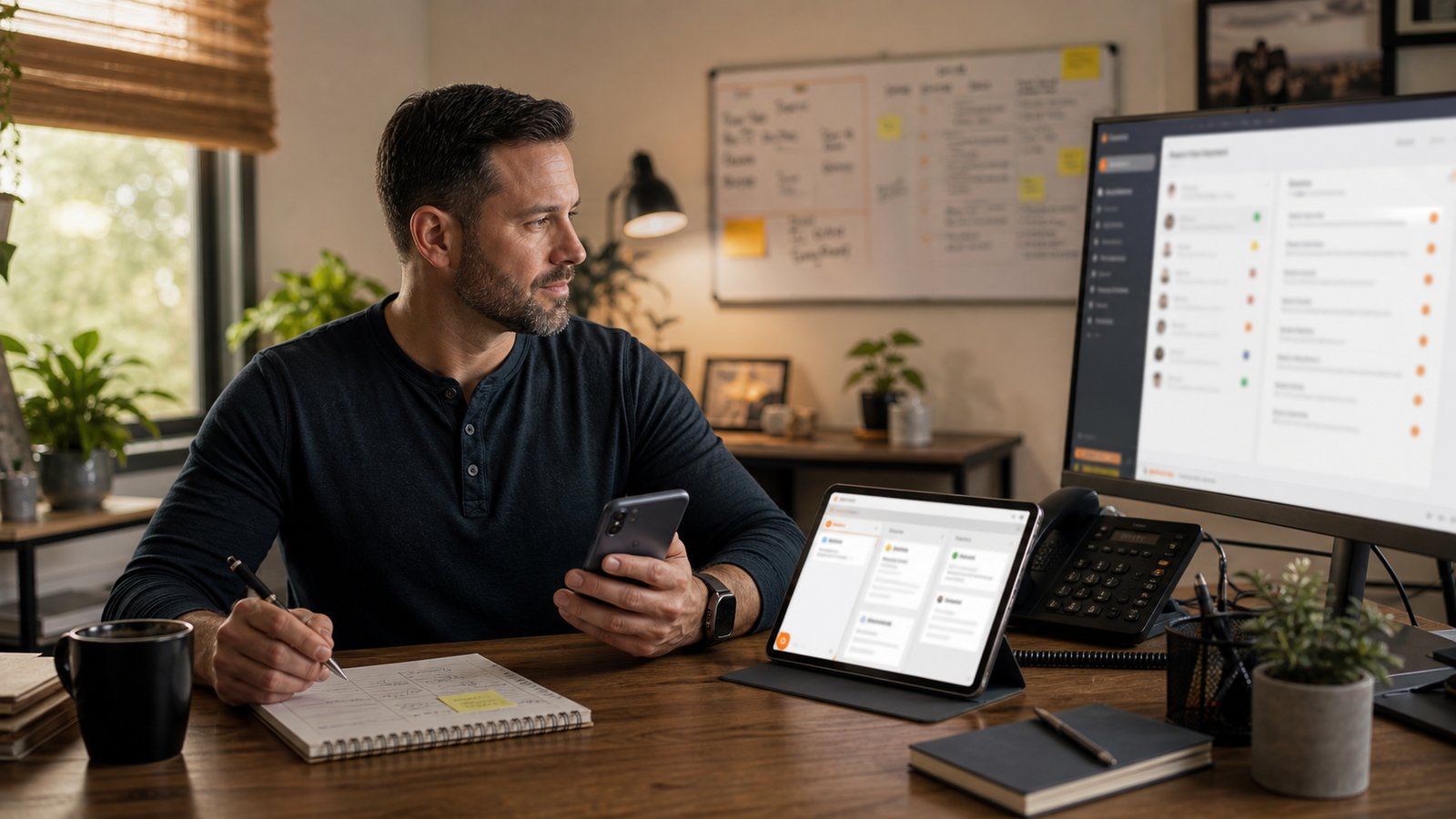 AI Receptionist for Home Services: What Actually Works for HVAC, Plumbing, and Field Teams - Omni Studio home-service AI operations hero image