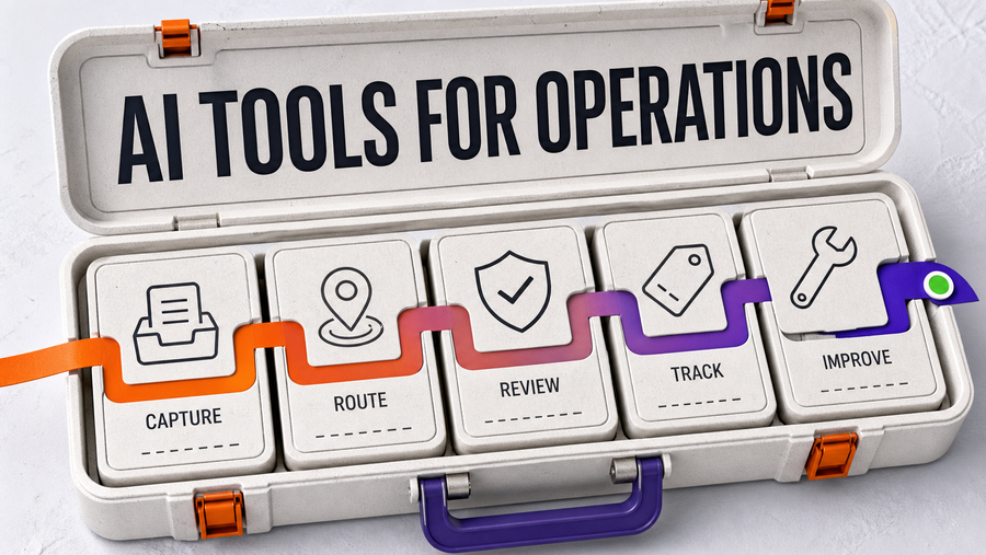 AI Tools For Business Operations — Omni Studio workflow visual
