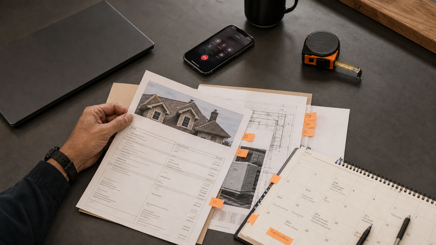 Estimate Follow-Up Automation for Contractors: Win More Quotes Without Spam - Omni Studio home-service AI operations hero image
