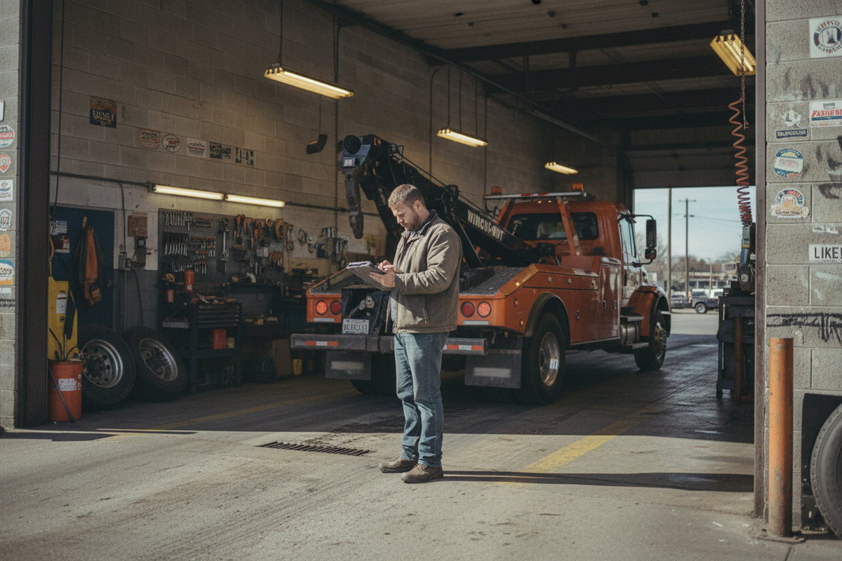 Ironside Towing — 9-Truck Scale