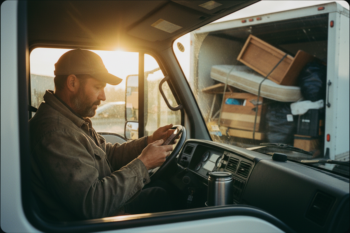 Hollis Hauling — $8K+ In Same-Day Jobs Week One