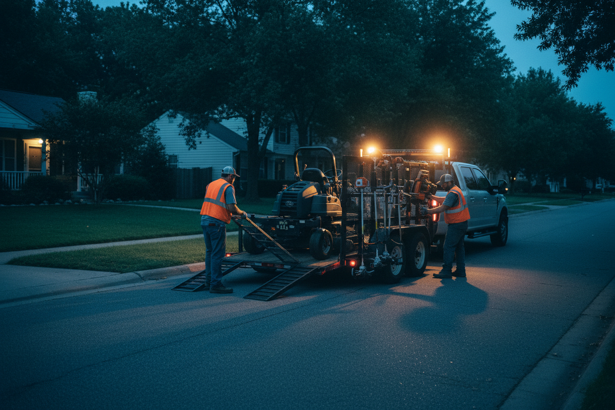 Rocky Flowers Landscaping— UNINTERRUPTED SCHEDULING ACROSS 9 ROUTE RIGS