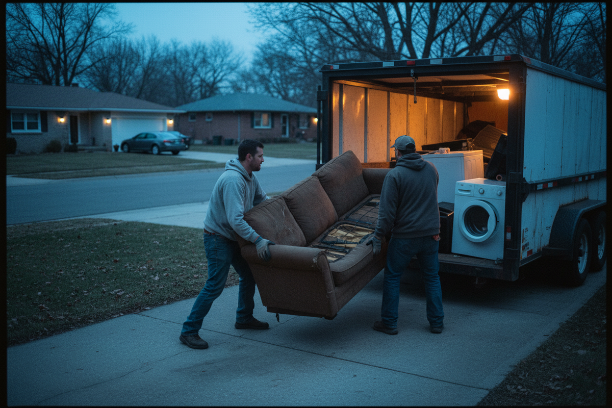 Zamora Junk & Cleanouts — 6-Truck Scale