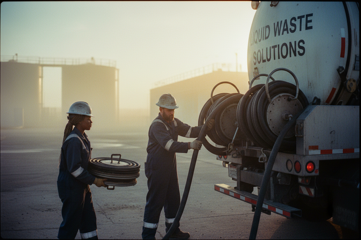 Brown Pumpers — DISPATCH SYSTEM STABLE ACROSS 9 LIQUID-WASTE TRUCKS