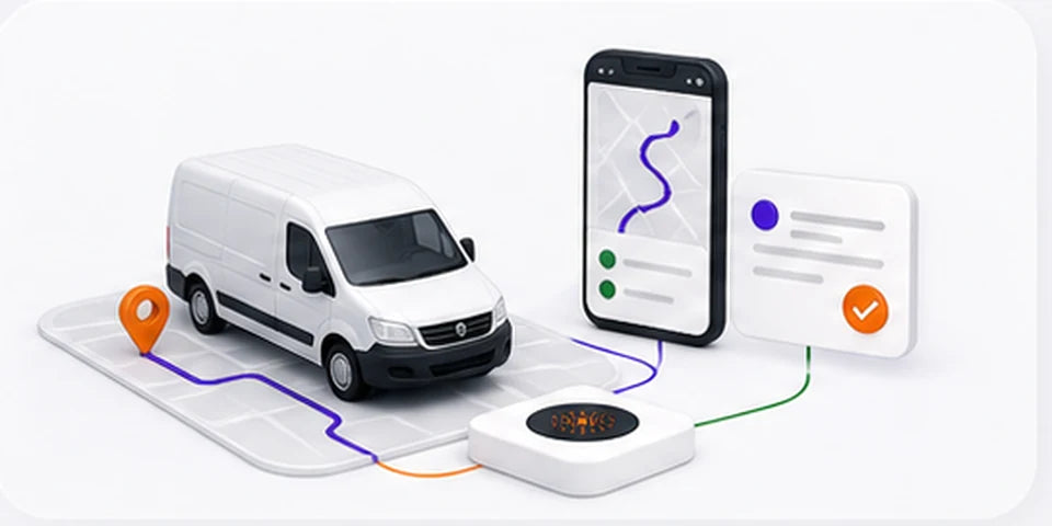 Workflow illustration for automotive and transport teams